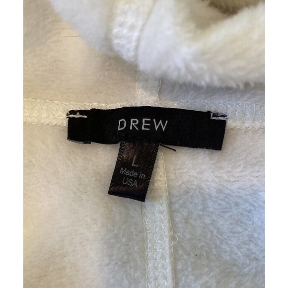 Drew Open Front Cardigan Jacket Size Large Women’s White - Picture 3 of 9